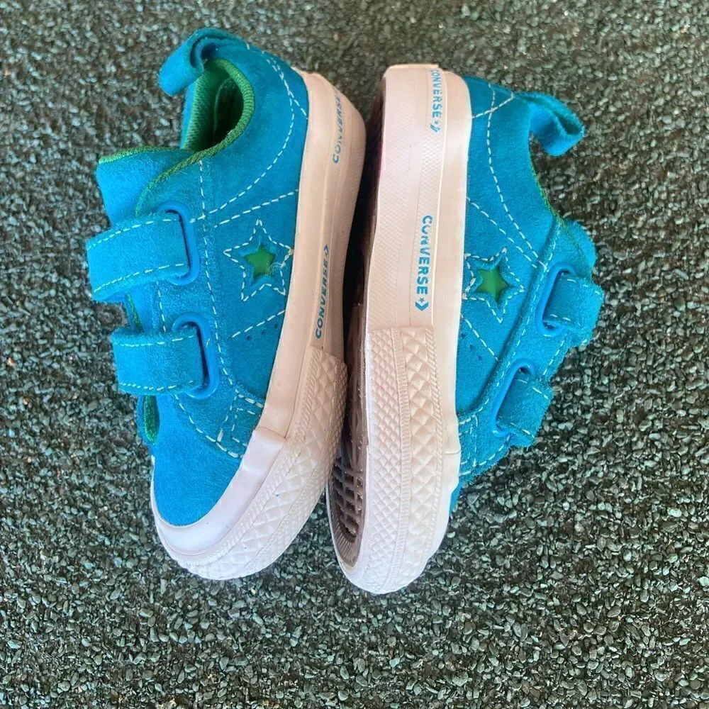 Converse Toddler baby Toddler One Star 2V Ox Hawaiian Ocean Size 4